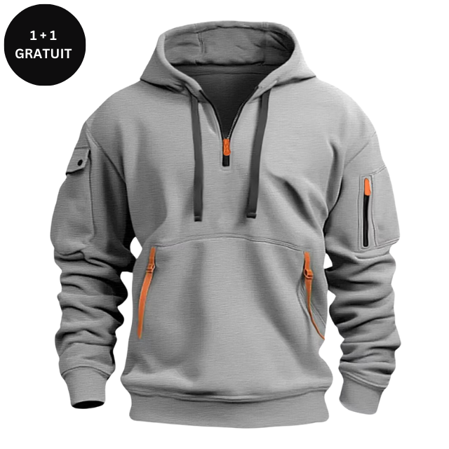 Men's Multi-Zip Pocket Hoodie