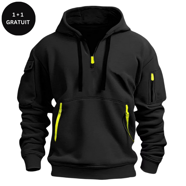 Men's Multi-Zip Pocket Hoodie