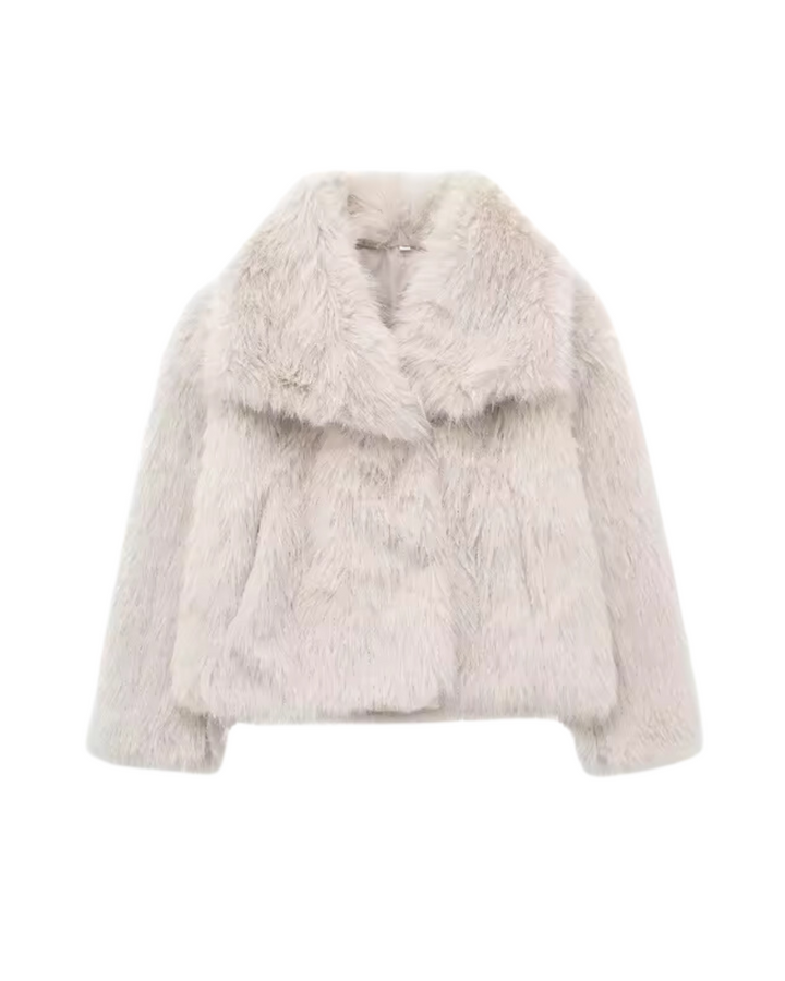 Women’s Loose Fit Faux Fur Coat