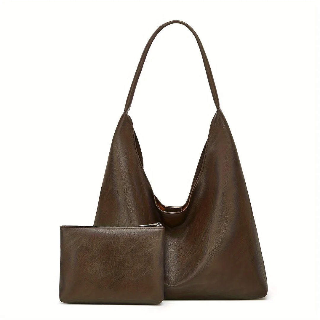 Tote bag en cuir vintage