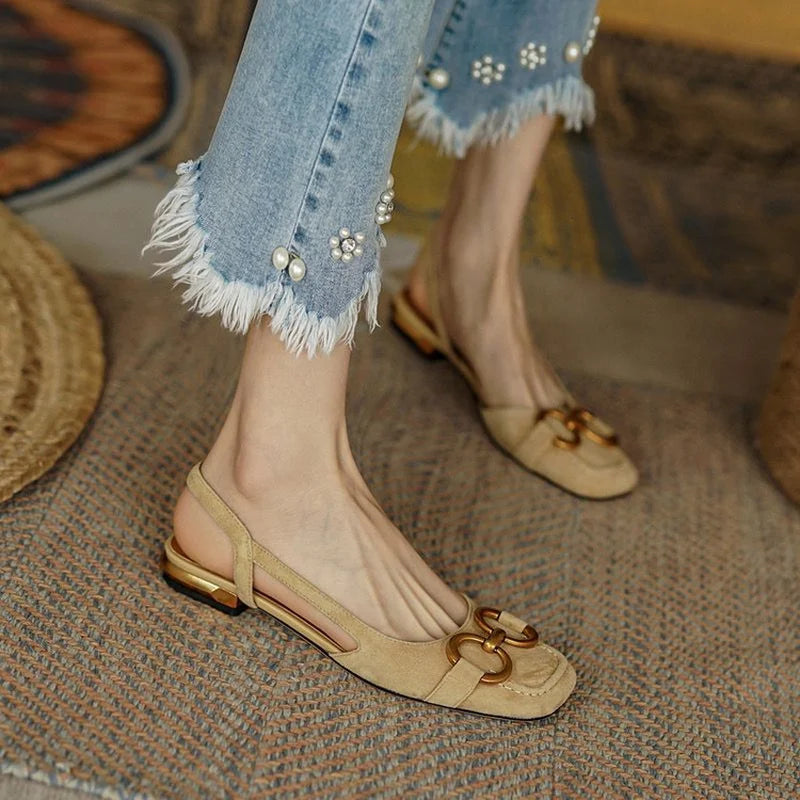 Chic Boho Orthopedic Buckle Sandals