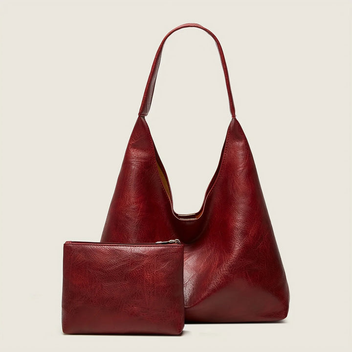 Tote bag en cuir vintage