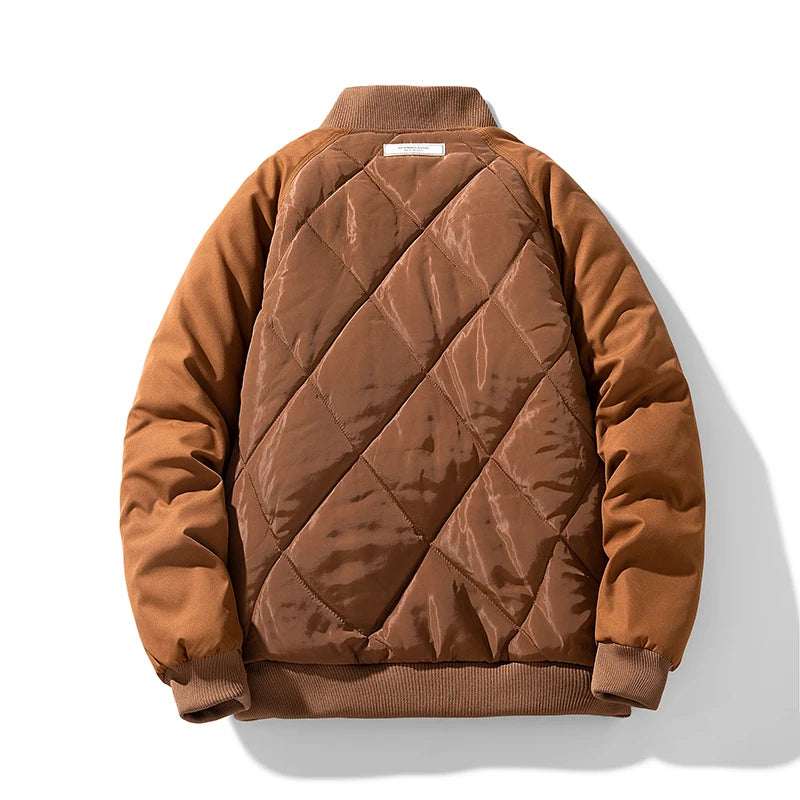 Cargo Bomber Puffer Jacket