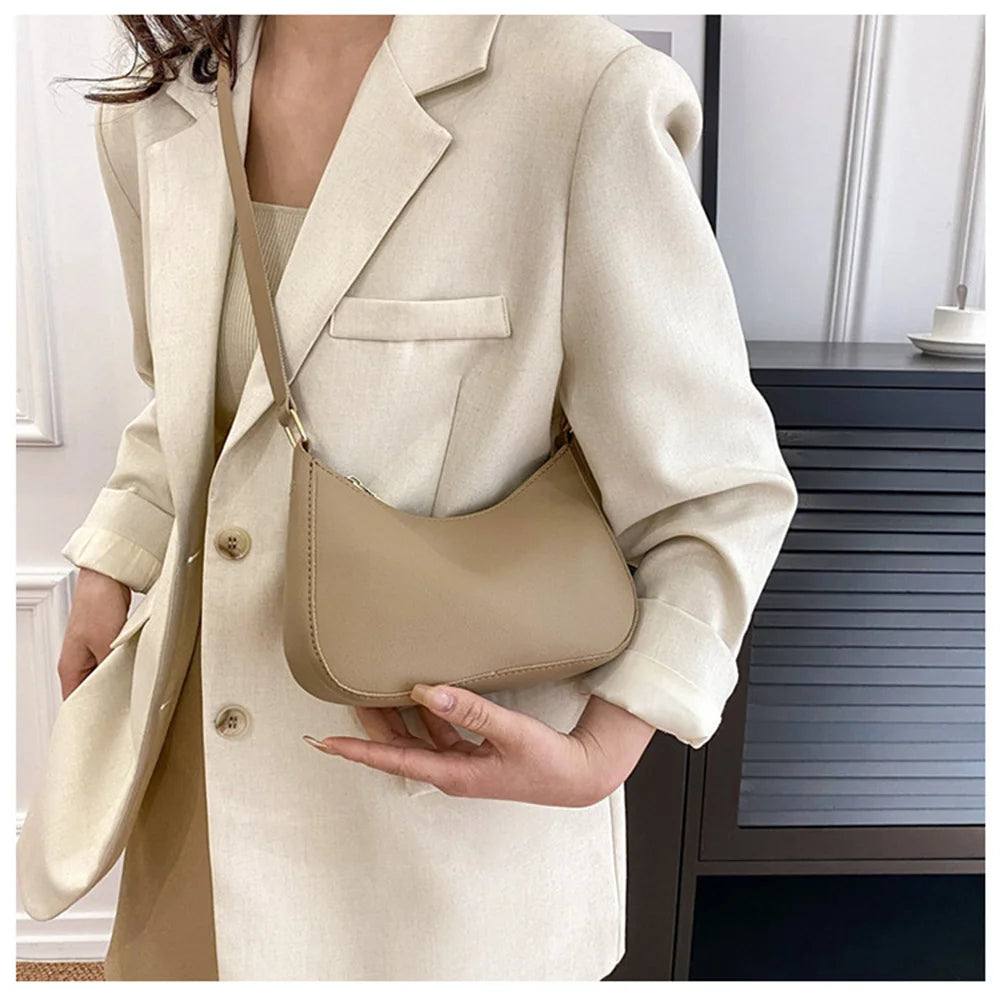 Fashionable Underarm Bag - Minimalist Shoulder Bag