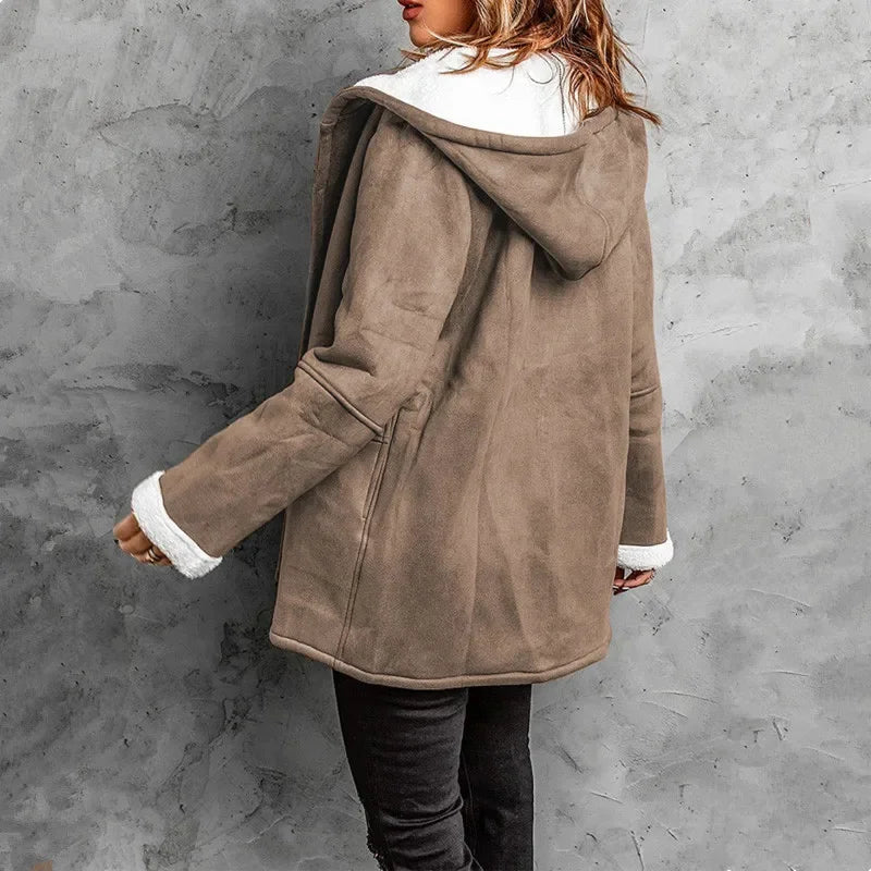 Lea™ | Cashmere Hooded Coat