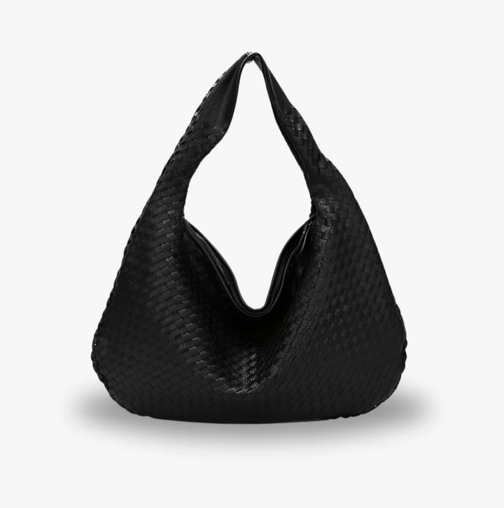 Ottuppia Woven Vegan Leather Hobo Bag